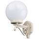 Siena 20cm Sphere Wall Light - Beige Finish / E27 Siena 20cm Sphere Wall Light - Beige Finish / E27